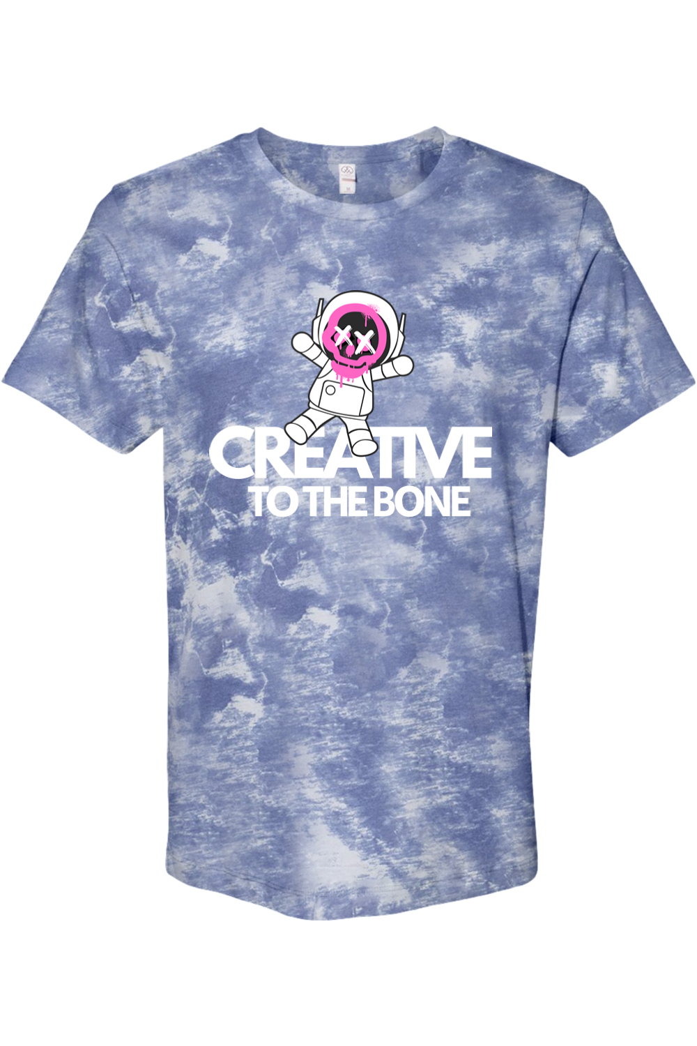 Creative to the Bone Tie Dye Cotton Jersey Tee