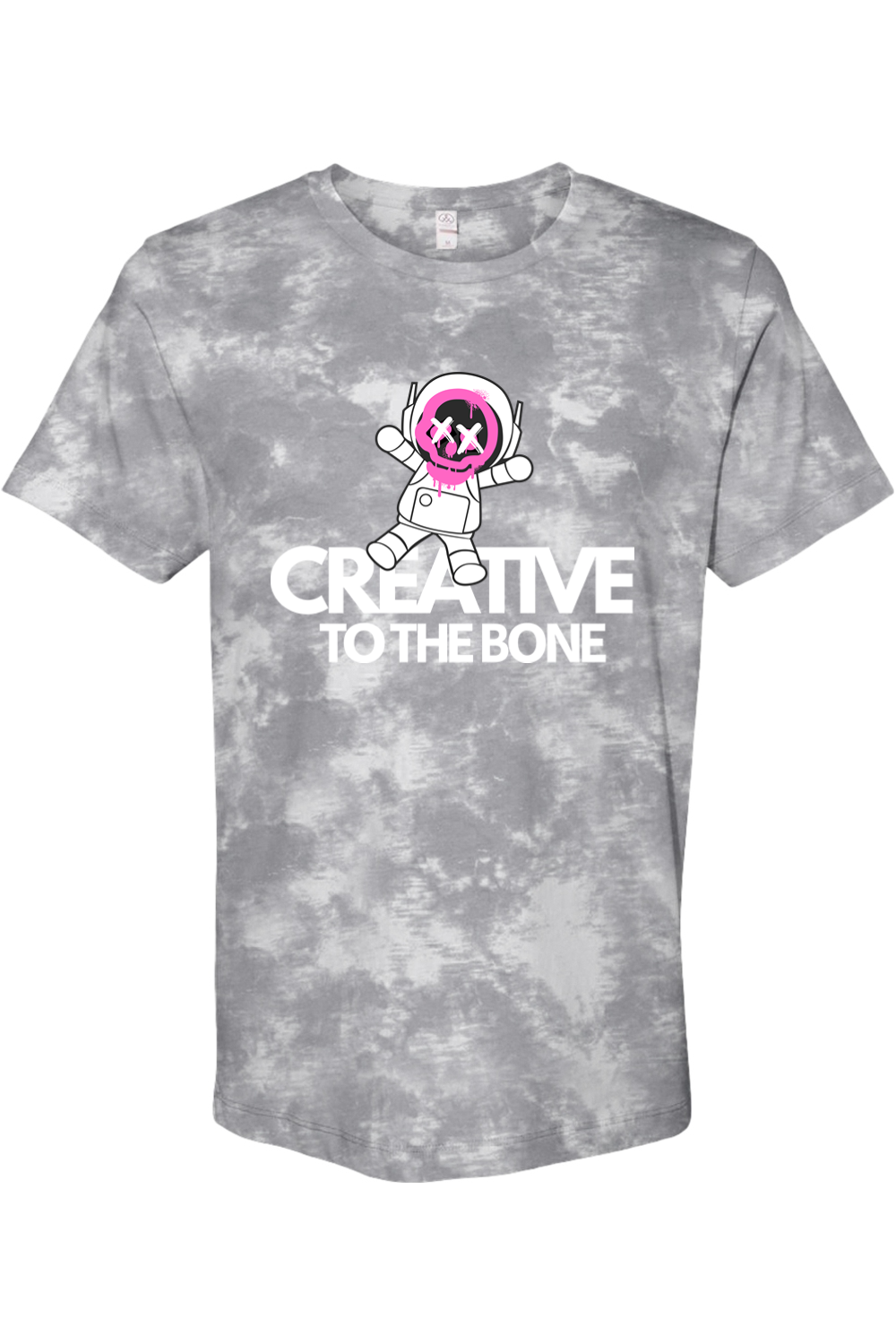 Creative to the Bone Tie Dye Cotton Jersey Tee